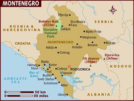 Muntenegru_Harta_2